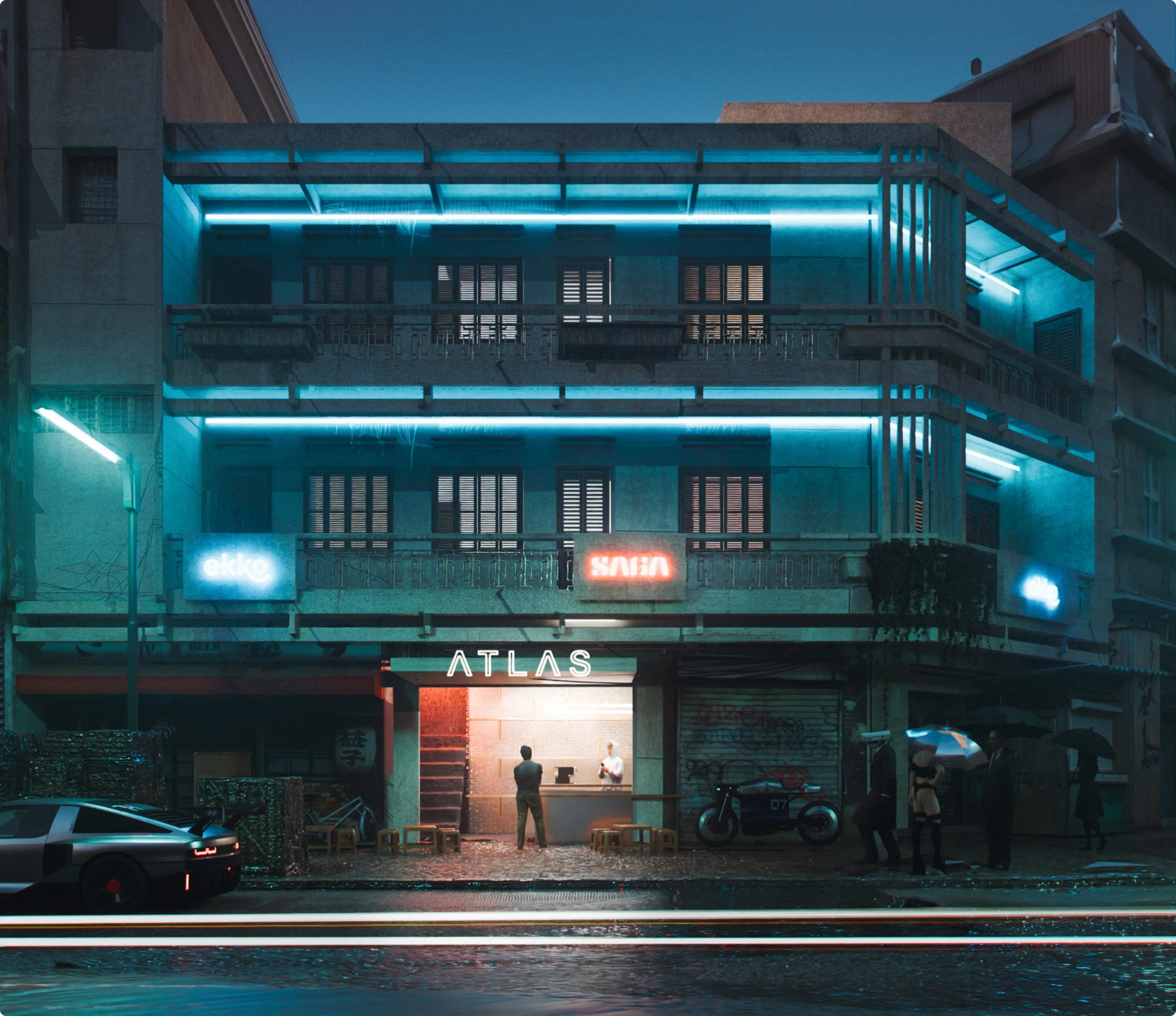 Render of project SAGA Hanoi Office
