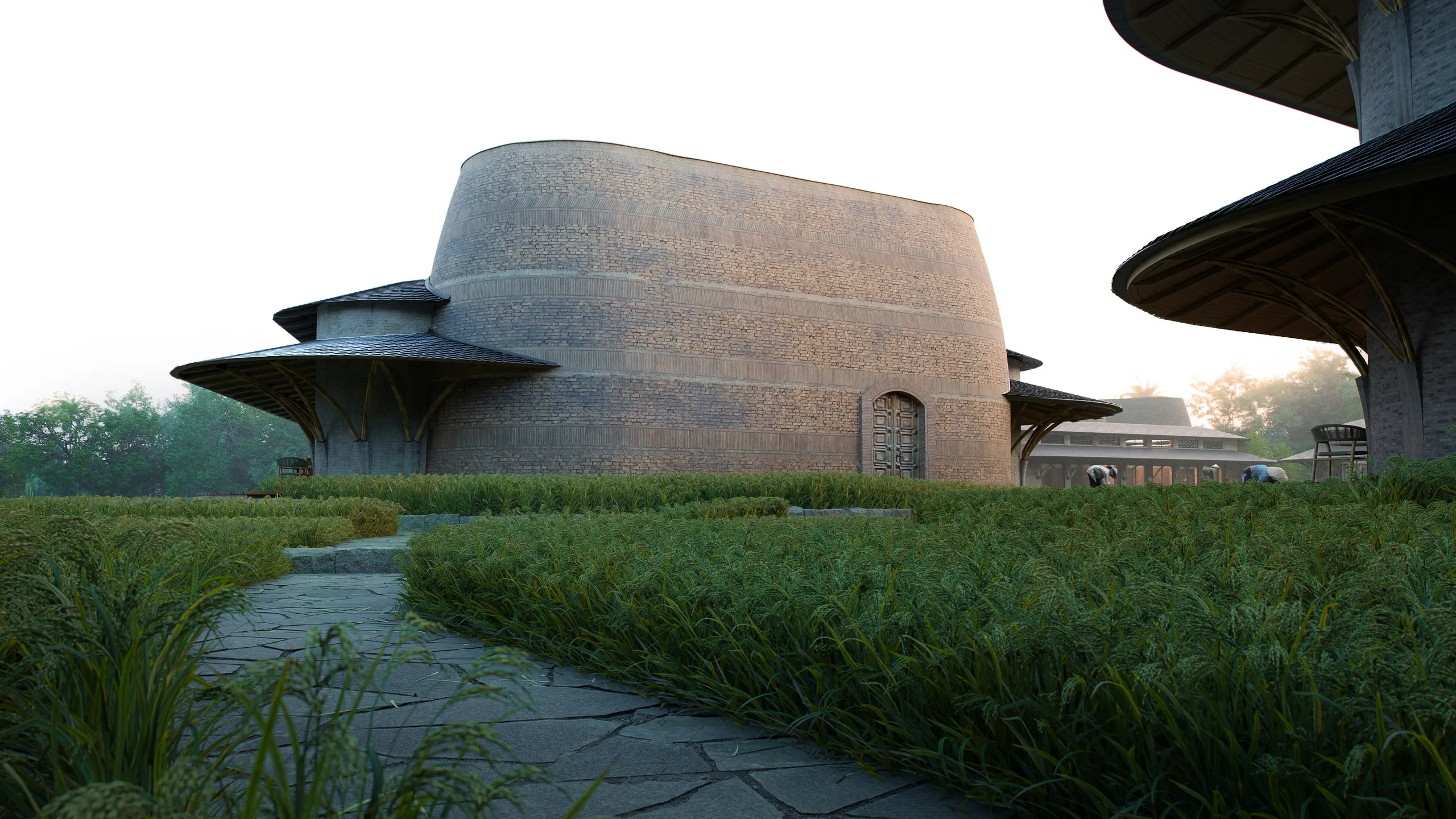 Render of project Rice Gardens Eatery